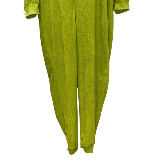 Dr Seuss The Grinch Unionsuit Pajamas PJs Mens L XL Halloween Christmas Costume - Picture 5 of 10